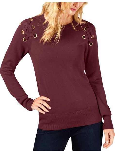 michael michael kors sweater open knit|Michael Kors sweater women's.